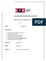 Laboratorio 3 - Topografía