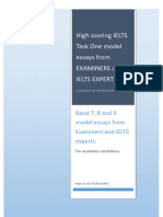 IELTS Writing Task One