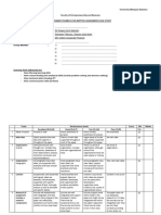 Assessment Rubrics For Group Assingment