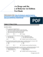 Introduction To Drugs and The Neuroscience of Behavior 1St Edition Adam Prus Test Bank Full Chapter PDF