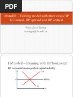 Mundell - Fleming Model With Three Cases BP