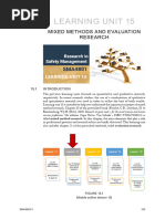 Sma4801 - Lu15 - Mixed Methods and Evaluation Research