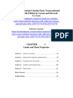 Solution Manual For Calculus Early Transcendental Functions 6Th Edition by Larson and Edwards Isbn 1285774779 9781285774770 Full Chapter PDF