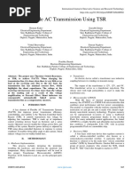 Flexible AC Transmission Using TSR
