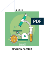 IGCSE Biology Revision Capsule