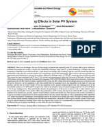 Analysis of Shading Effect in Solar PV System