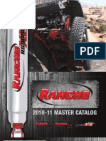 Rancho Suspension 2010 Master Catalog SM