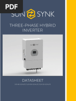 SUNSYNK Three Phase Hybrid Inverter Brochure