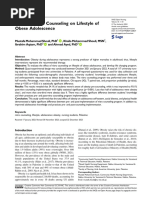 Shouli Et Al 2024 Effect of Nitro Counseling On Lifestyle of Obese Adole