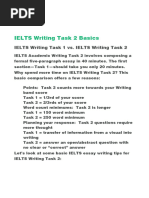 IELTS Writing Notes Basics 1