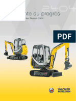 A La Pointe Du Progrès: Pelle Compacte Wacker Neuson 2404