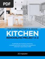 Kitchen Remodeling Project Ebook For Contractors