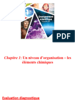 Chapitre 1 Un Niveau D Organisation Les Elements Chimiques