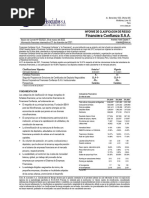 Financiera Confianza Calificadora de Riesgos