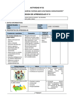 Sesiones Del 25 Al 29 de Marzo