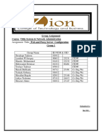 Group Assignment Course Tittle System & Network Administration Group 1