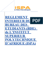 Modele Document Reglement Interieur