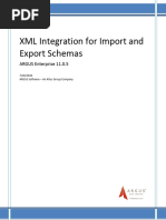 XML Integration With AE 11 0 5 For Import and Export Schemas