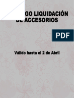 Minoristas Liquidacion Accesorios MM