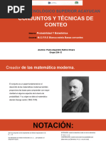 Conjuntos y Técnicas de Conteo