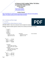 Test Bank For Precalculus Enhanced With Graphing Utilities 7Th Edition Sullivan 0134119282 978013411928 Full Chapter PDF