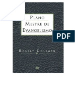 Robert E Coleman Plano Mestre de Evangelismo