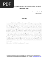 O Uso Do Scanner Intraoral Na Odontologia - Revisão de Literatura