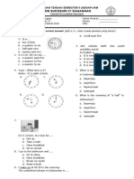 PTS Genap - Bahasa Inggris - KLS4