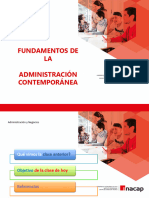 1 Fundamentos de La Administración Contemporanea