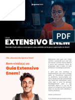 Extensivo Enem: Descubra Tudo Sobre o Curso Que É o Seu Caminho Certo para A Aprovação No Enem!