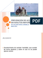 Prevención de Accidentes en Adultos Mayores