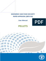 Pellets: Bioenergy and Food Security Rapid Appraisal (Befs Ra) User Manual