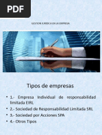 Gestion Juridica en La Empresa