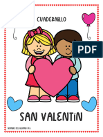 Imprimible Cuadernillo San Valentín