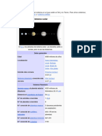 Este Artículo Trata Sobre El Sistema en El Que Están El Sol y La Tierra