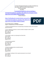 Test Bank For Cost Accounting A Managerial Emphasis Canadian 7Th Edition by Horngren Datar Rajan Isbn 0133138445 9780133138443 Full Chapter PDF