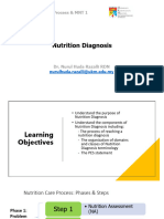 Nutrition Diagnosis 20222023