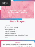 Similarity and Right Triangles