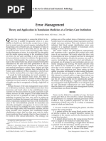 Theory and Application in Transfusion Medicine at A Tertiary-Care Institution