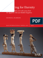 Preparing For Eternity - Funerary Models and Wall Scenes From The Egyptian Old and Middle Kingdoms - Georgia Barker