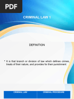 Criminal Law 1