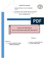 Exercice de L'incineration