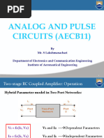 H-Parameters and Single Stage Amplifier Analysis