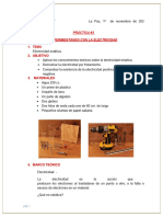 Informe Electricidad Estatica