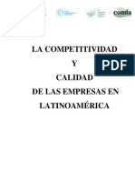 La Competitividad y Calidad de Las Empre