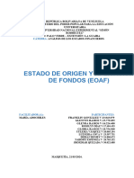 Estado de Origen y Aplicación de Fondos