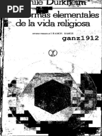 DURKHEIM, EMILE - Las Formas Elementales de La Vida Religiosa (Ed. AKAL) (OCR) (Por Ganz1912)