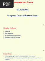 MP - Lec 05 - Program Control Instructions