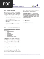 PD Procedures - Inflow and Outflow Complications