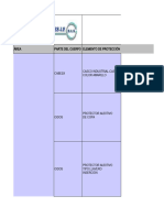 Matriz Elementos de Proteccion Personal Version